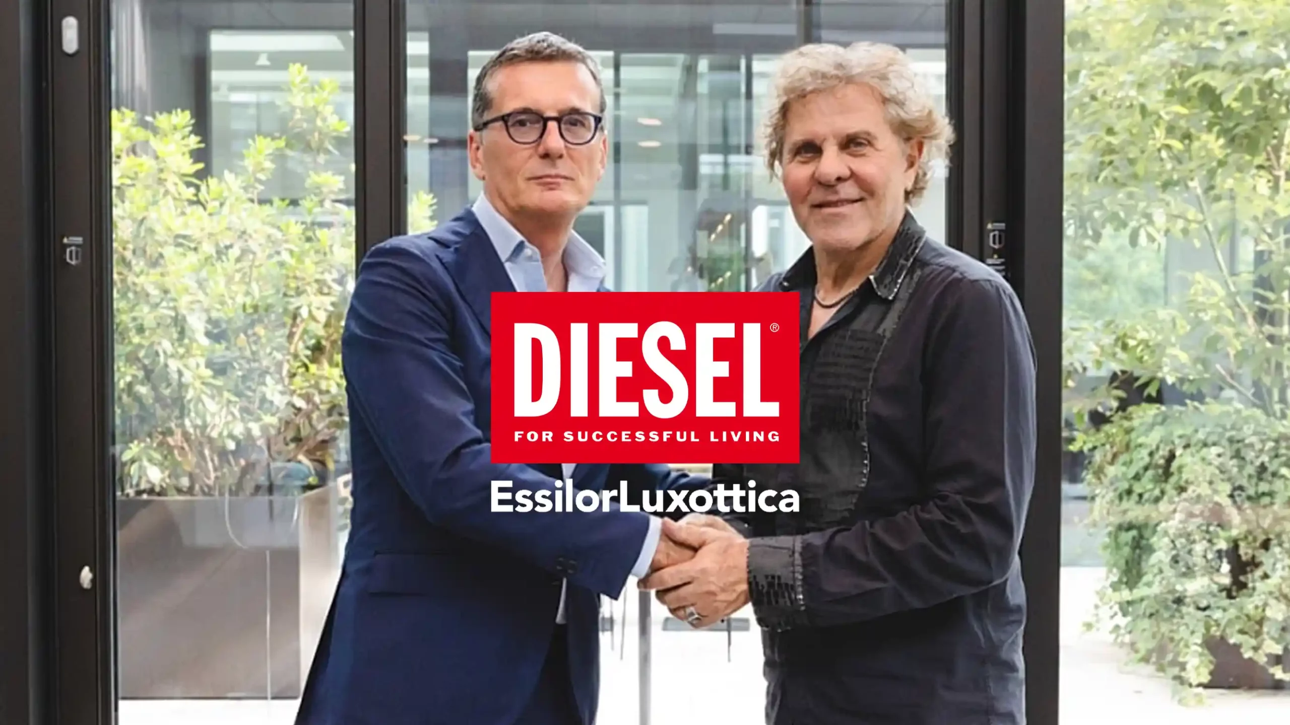 EssilorLuxottica und Diesel zehnjährige Brillen-Kooperation
