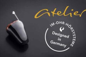 Atelier: Hochwertige Im-Ohr-Hörsysteme, designed in Germany