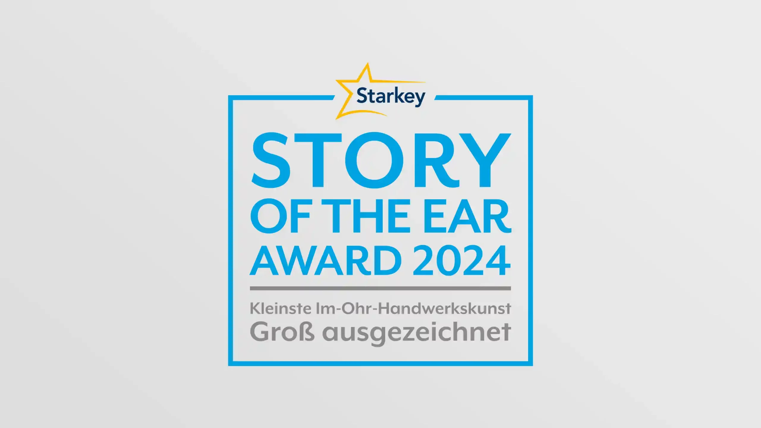 Story of the Ear Award Starkey zeichnet persönliche IdO-Erfolgsstories aus